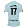 Camiseta Real Betis Rodrigo Riquelme #17 Segunda Equipación Replica 2025-26 mangas cortas Camiseta Real Betis Rodrigo Riquelme #17 Segunda Equipación Replica 2025-26 mangas cortas